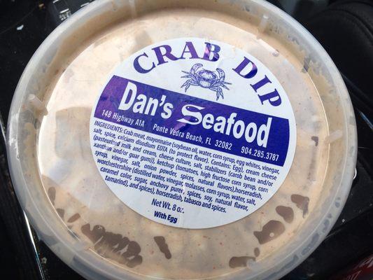 Crab dip with a little kick.