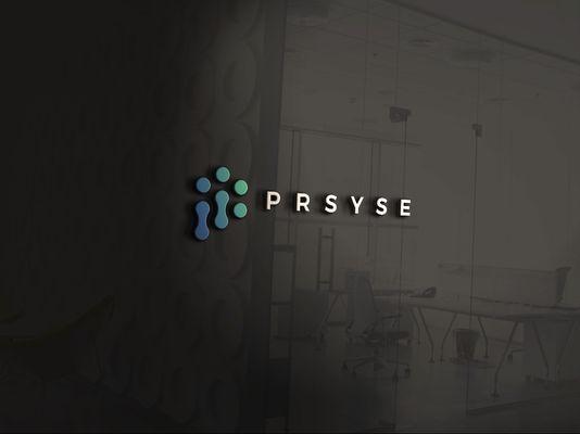 Prsyse Company Logo On Office Wall