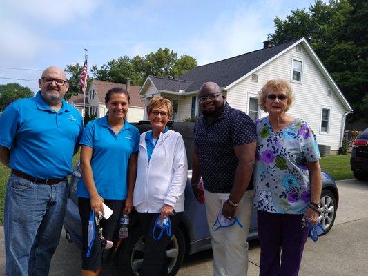 Members of our great staff and caregivers.