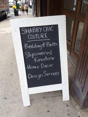 Tiny Shabby Chic Shop opened recently. 8/16/16