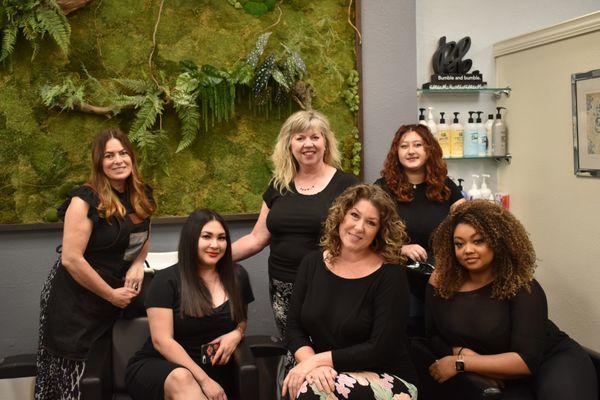 Our talented team at Studio M Salon.