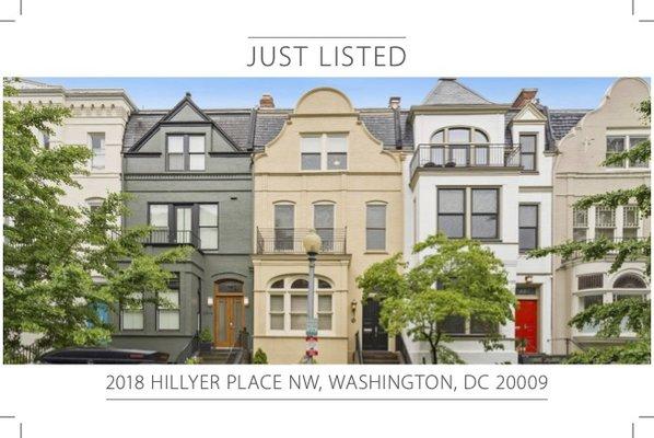 Historic Home in Kalorama in the heart of D.C near Embassies are Call Bron the Listing Expert at 202.860.7680