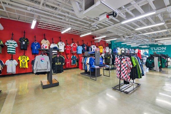 Soccer Jersey Wall