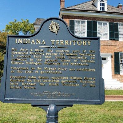 Indiana Territory plaque