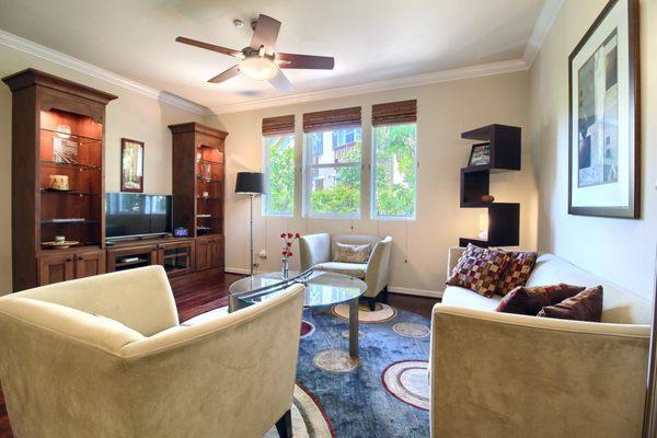 Handsome Candlestick Point townhouse, represented the Seller.