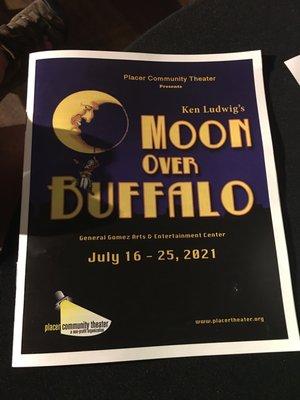 Moon Over Buffalo - last show.