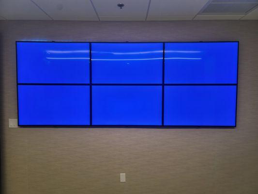 Office video wall