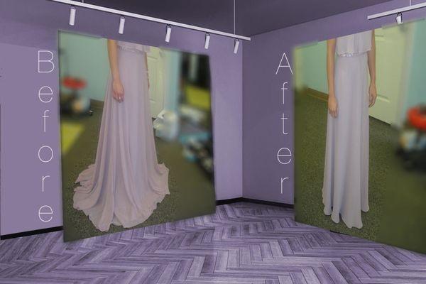 Formal hem dresses made to just almost touch the floor; providing that beautiful formal look, at just the right length.