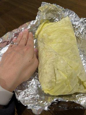 Giant burritos!