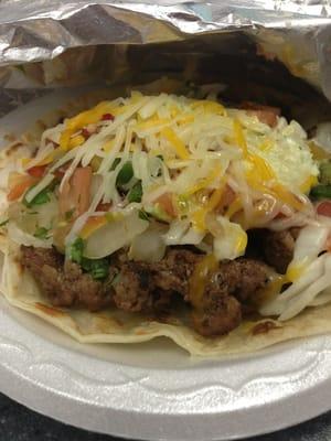 Carne asada taco!