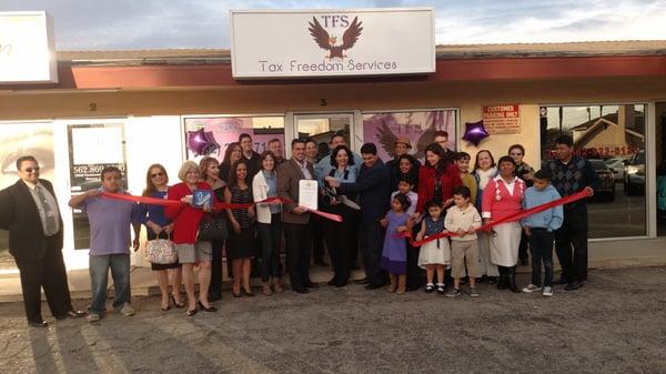 Our family, friends and Chamber of Commerce Downey. Thanks for your support!