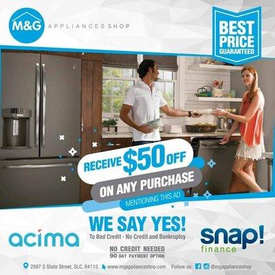 M & G Appliance shop