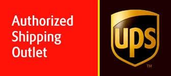 We are an UPS Authorized Shipping Outlet Location.