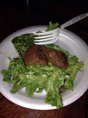 Steak salad