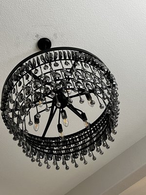 Dining room chandelier