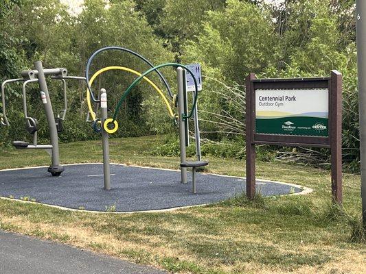 Centennial Park Outdoor Gym station