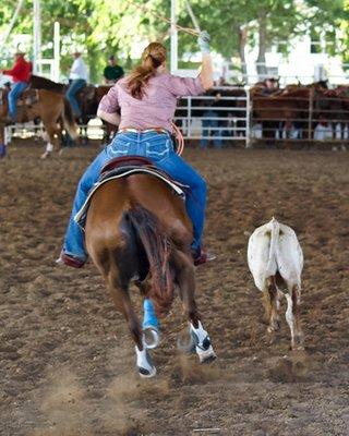 Calf Roping!