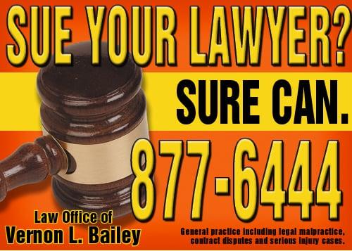 Sue your Nevada Lawyer? Sure can.