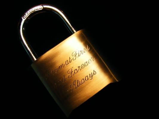 Another, "Lovers Padlock", I love it, all the romance in the air!