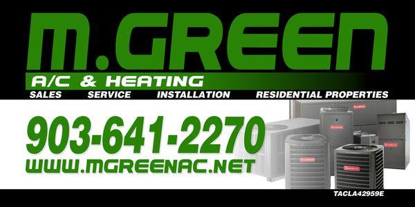 M Green A/C and Heating