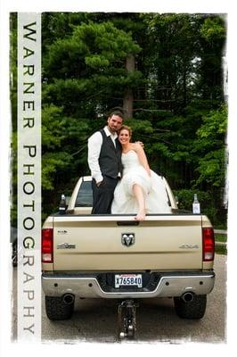 Outdoor Wedding Photography Tri-City area in Michigan