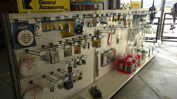 Nicely Stocked Parts Department