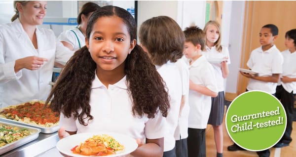 Healthy balanced Hot Lunches for Schools without kitchens