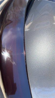 Headlight tint peeling