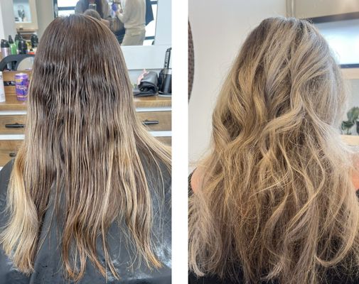 Before and after - amazing! Thank you Lisa!