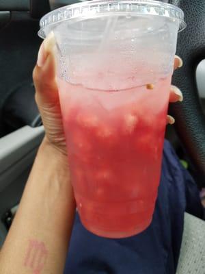 Watermelon lemonade...sweet just how I like!