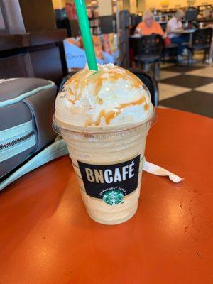 Grande caramel frappe! Delicious