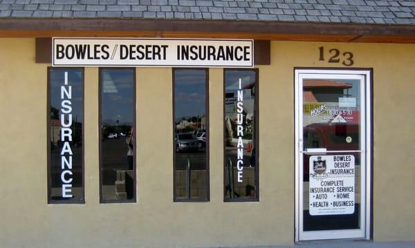 Bowles Desert Insurance