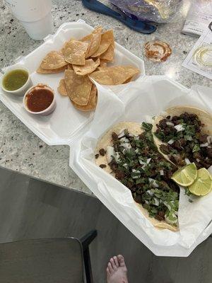 Tacos Chips & Salsa