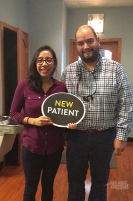 2/21/17 - Advent Dental welcomes New Patient Amira.