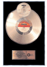 Platinum Album Award for digitally remastering Classic Rock - Warner Communications