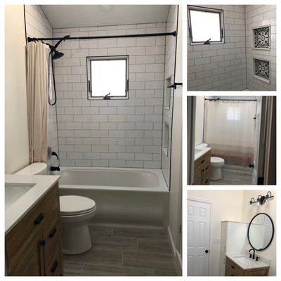 Renovated bathroom