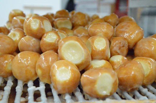 Glaze donut holes