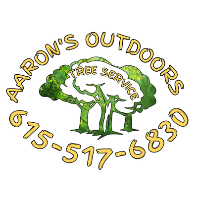 Aaron's Outdoors Tree Service Logo