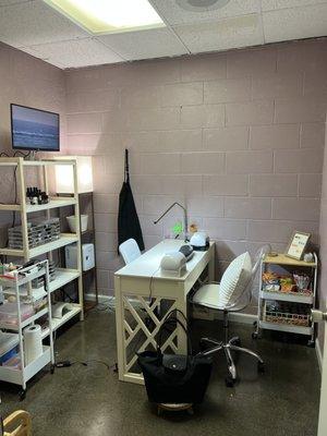 My private nail studio!