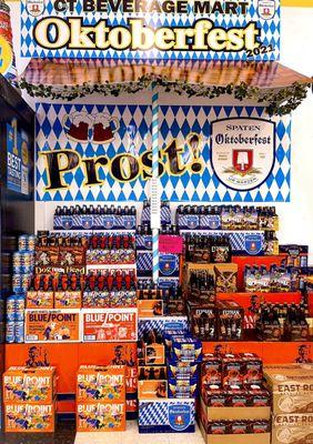 Prost! Oktoberfest beers are in @ CT Beverage Mart in Newington, CT