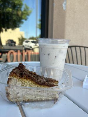 Churro Cheesecake and Horchata