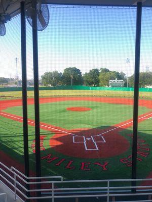 Stadium from the bleachers