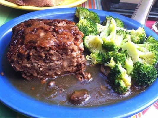 Walnut mushroom loaf