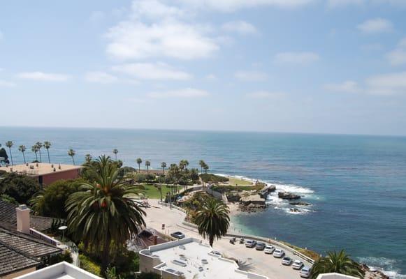 La Jolla Cove View from George's at the Cove, Ocean View Restaurant