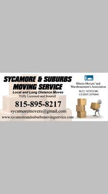 Sycamore & Suburbs Moving Service