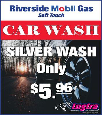 Silver Carwash only $5.96