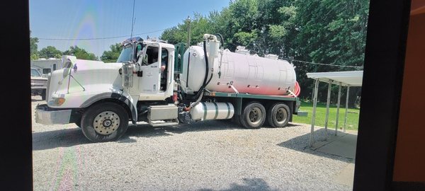 Residential septic pumping