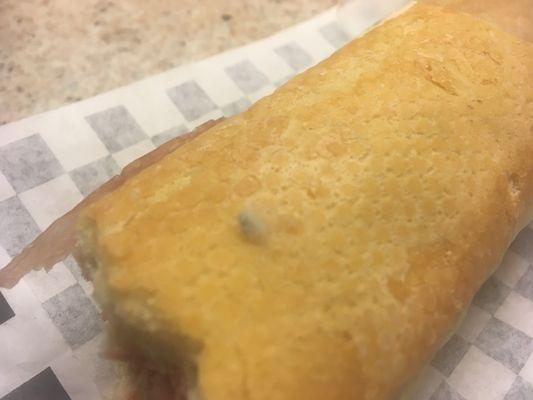 Mold on bread that's baked fresh daily, I think not...