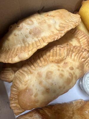 Beef and chicken empanadas