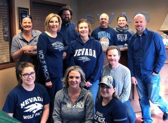 SWAG | Blue Moon proudly supports our Nevada Wolf Pack!